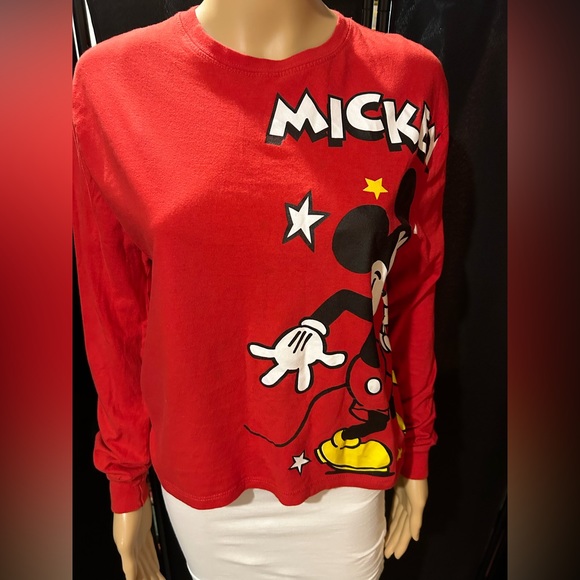 Disney’s Mickey & Minnie child’s long sleeve t-shirt xs/ch. - Picture 4 of 9